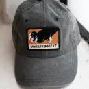 Uneasy Does It Patched Dad Hat - Vintage Black