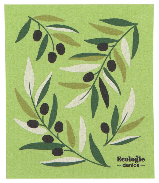 Olives Swedish Sponge Cloth