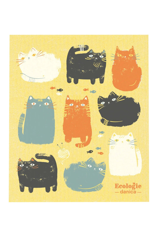 Purrfect Pals Swedish Sponge Cloth