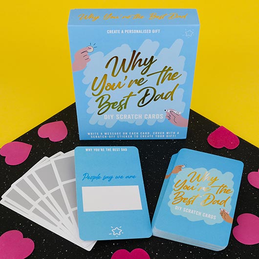 Why You're the Best Dad | DIY Scratch Cards