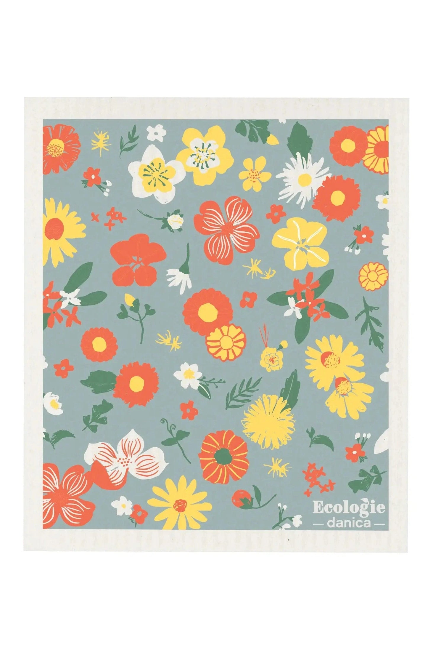 Flowers Of Month - Swedish Dish Cloth