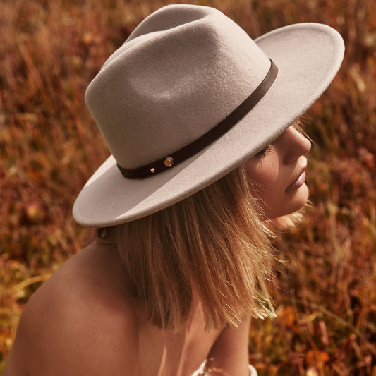 Oslo Fedora in Rose Dust