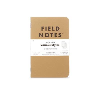 Original Kraft Notebooks | 3 Pack