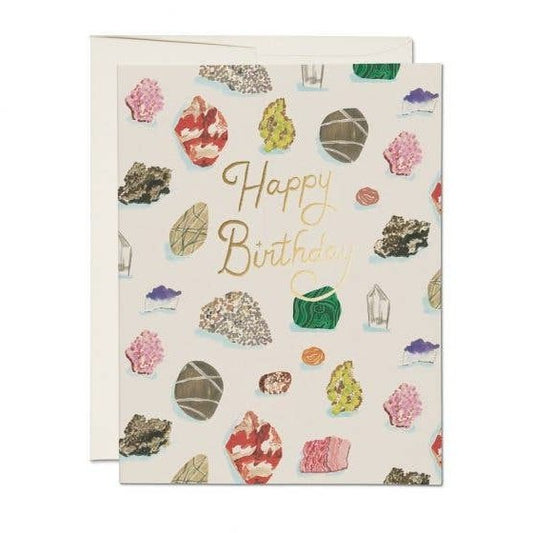 Birthday Gems birthday greeting card