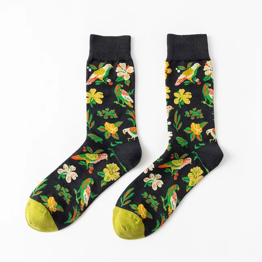 Birds of Paradise Socks