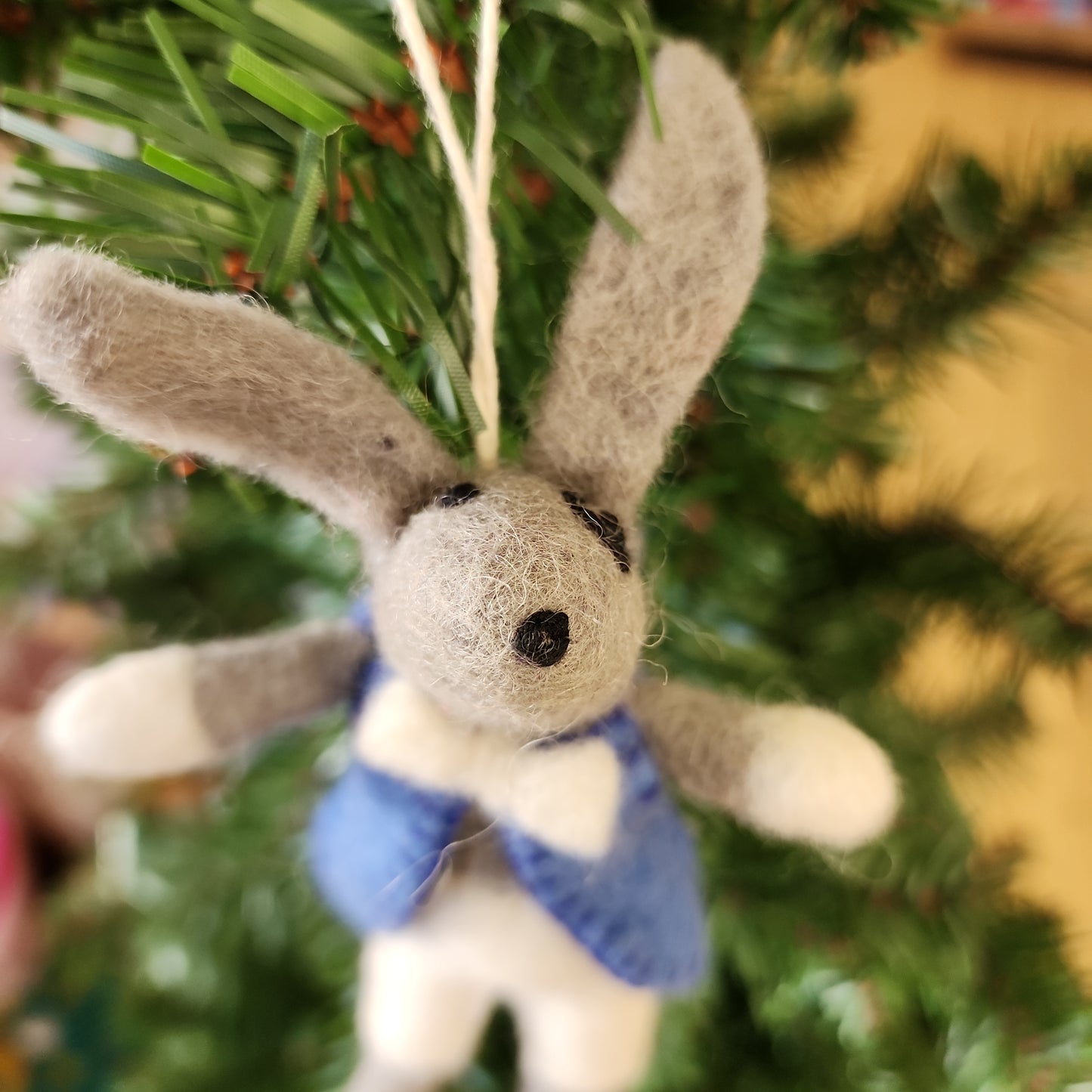 Felt Rabbit/Fox Ornament
