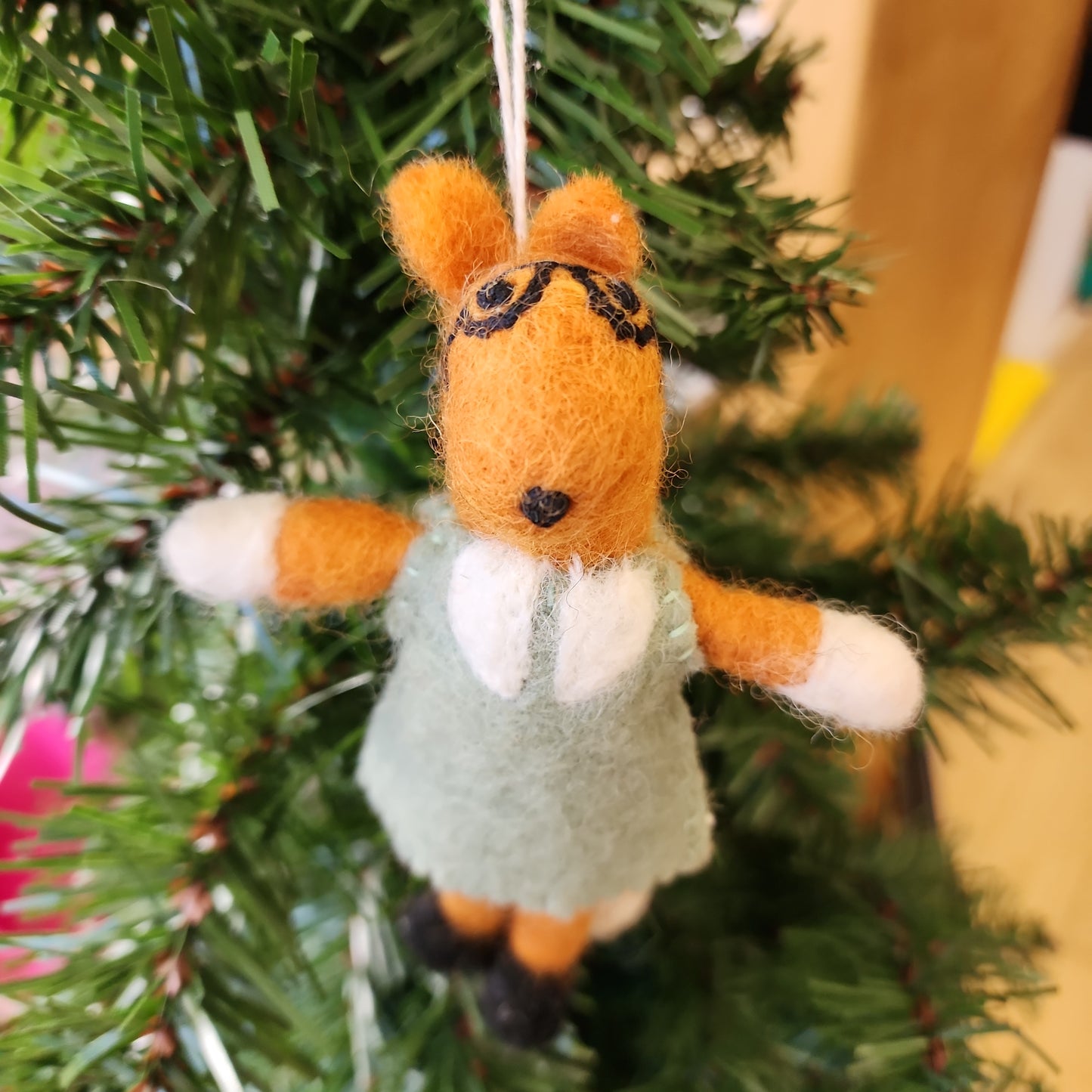 Felt Rabbit/Fox Ornament