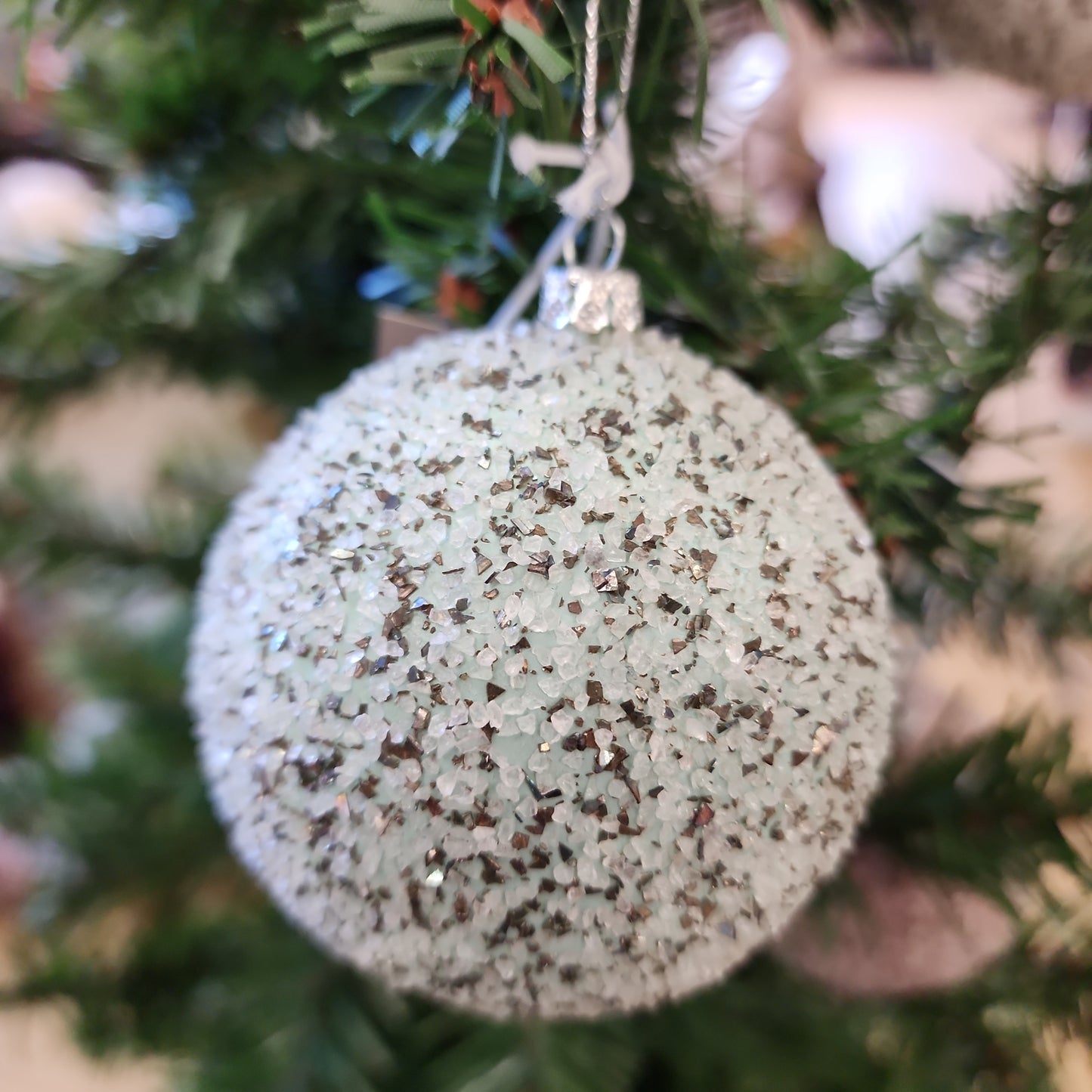 Sparkley Christmas Ball Ornament