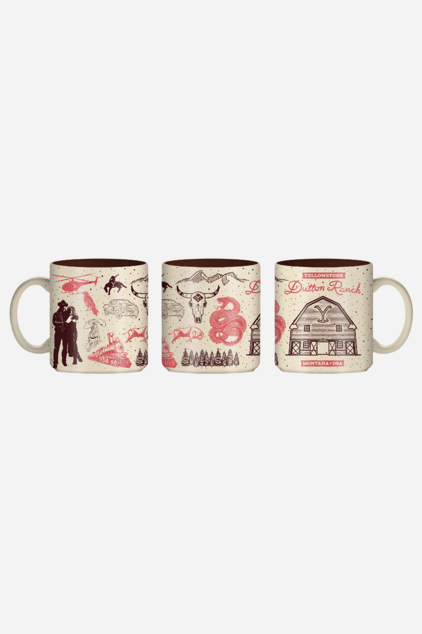 Yellowstone Dutton Ranch Single Stackable Ceramic Mug