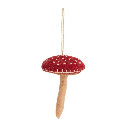 Fun Fungi Ornament - Natural