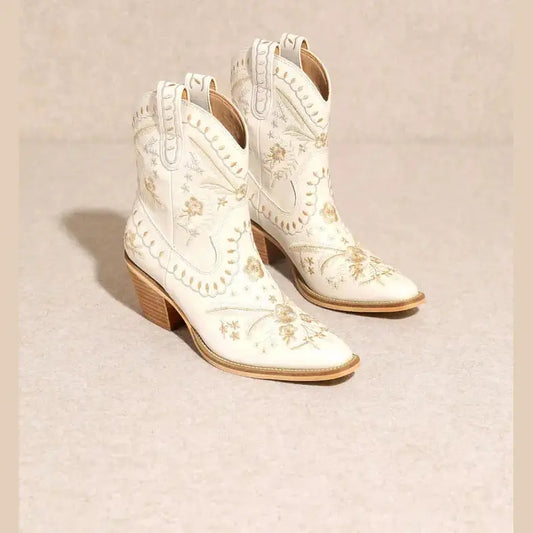 Corral Cowboy Boots White
