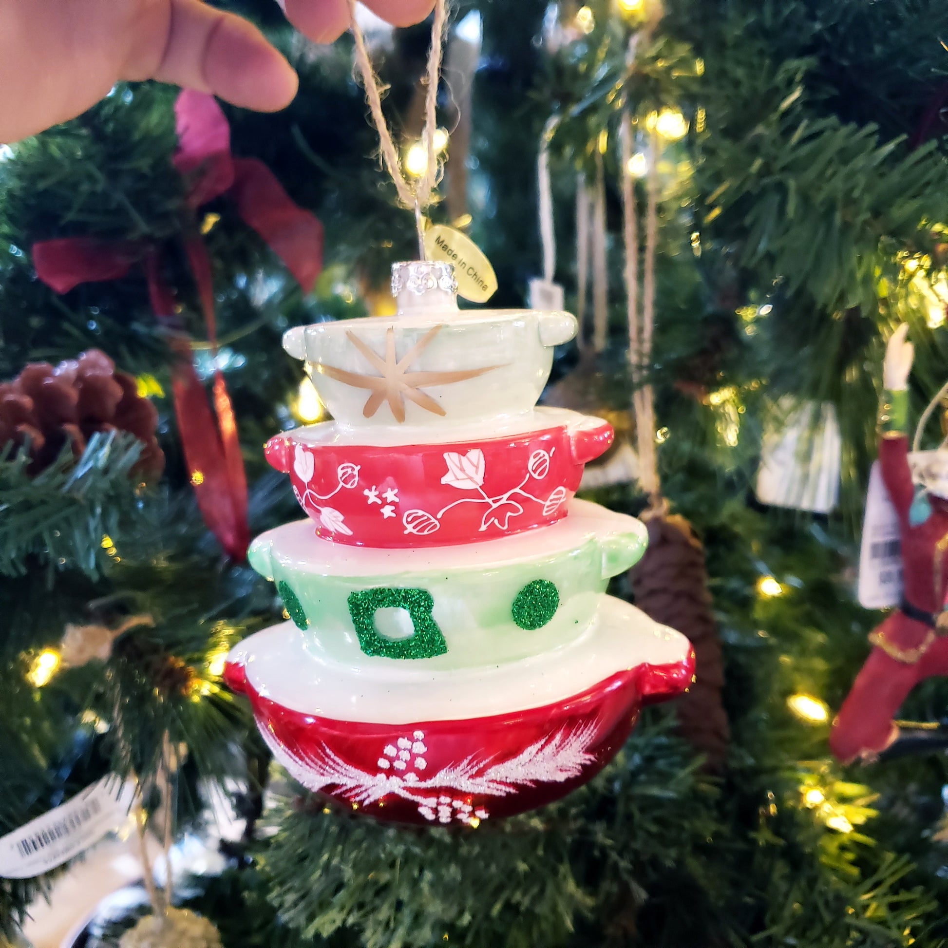 Vintage Holiday Bakeware Ornament