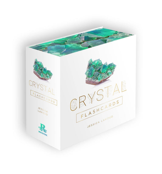 Crystal Flashcards: 50 Full-Colour Cards with Metal Ring-Hold