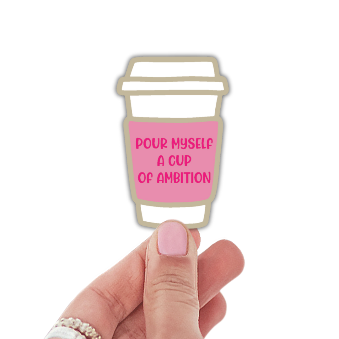 Cup of Ambition Sticker Dolly Parton