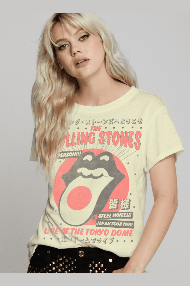 Rolling Stones Tokyo Burn Out Tee
