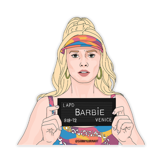 Barb Arrest Sticker