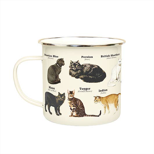 Enamel Mug - Cats