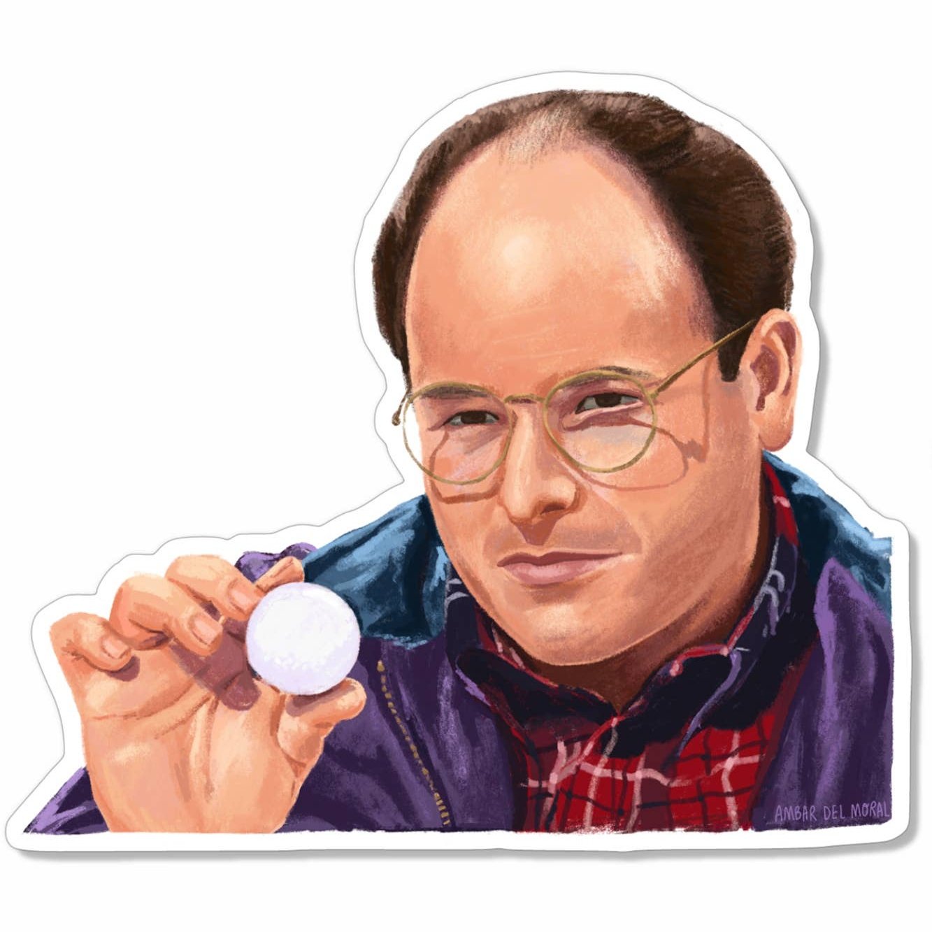 George Costanza Seinfeld Sticker