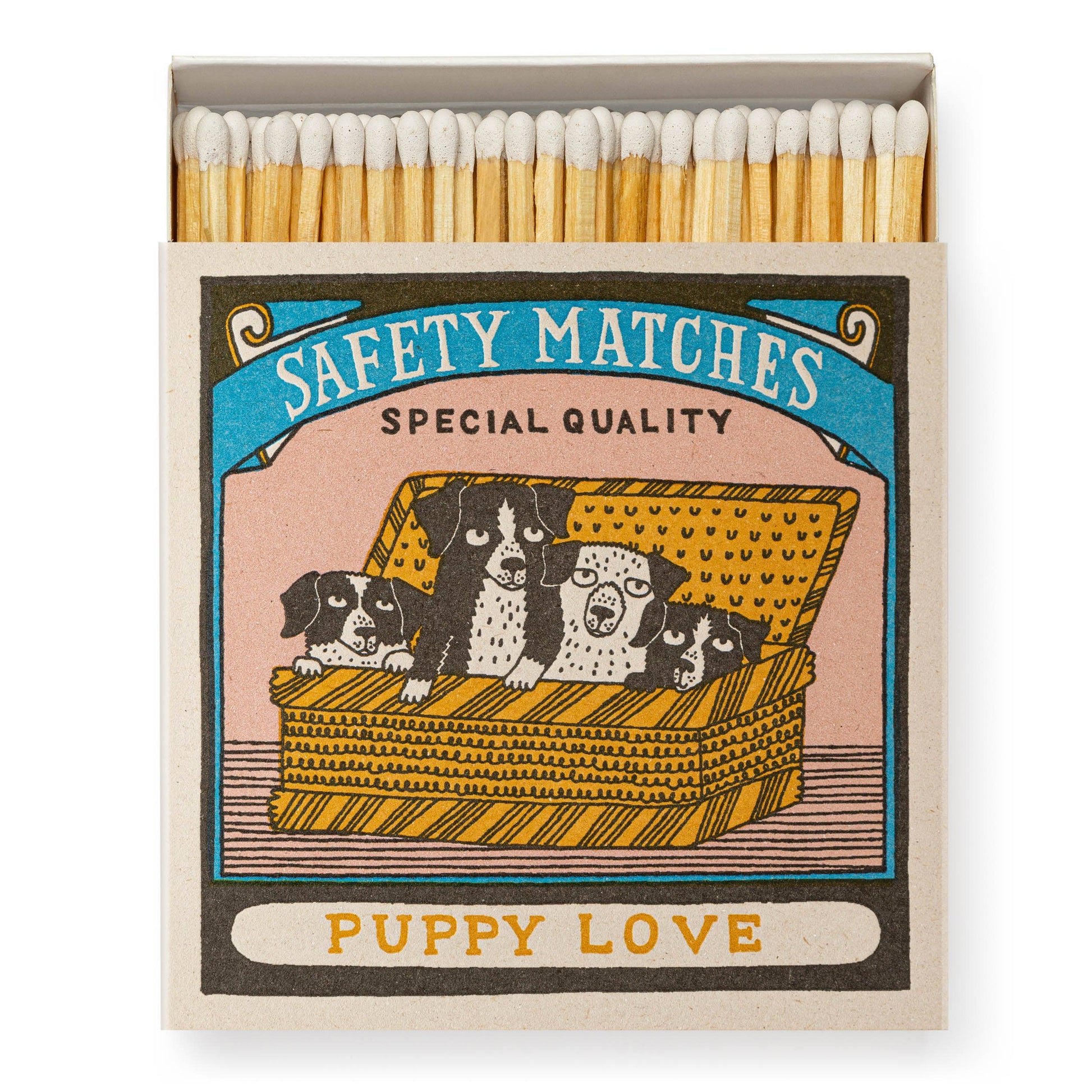 Puppy Love Square Matchbox