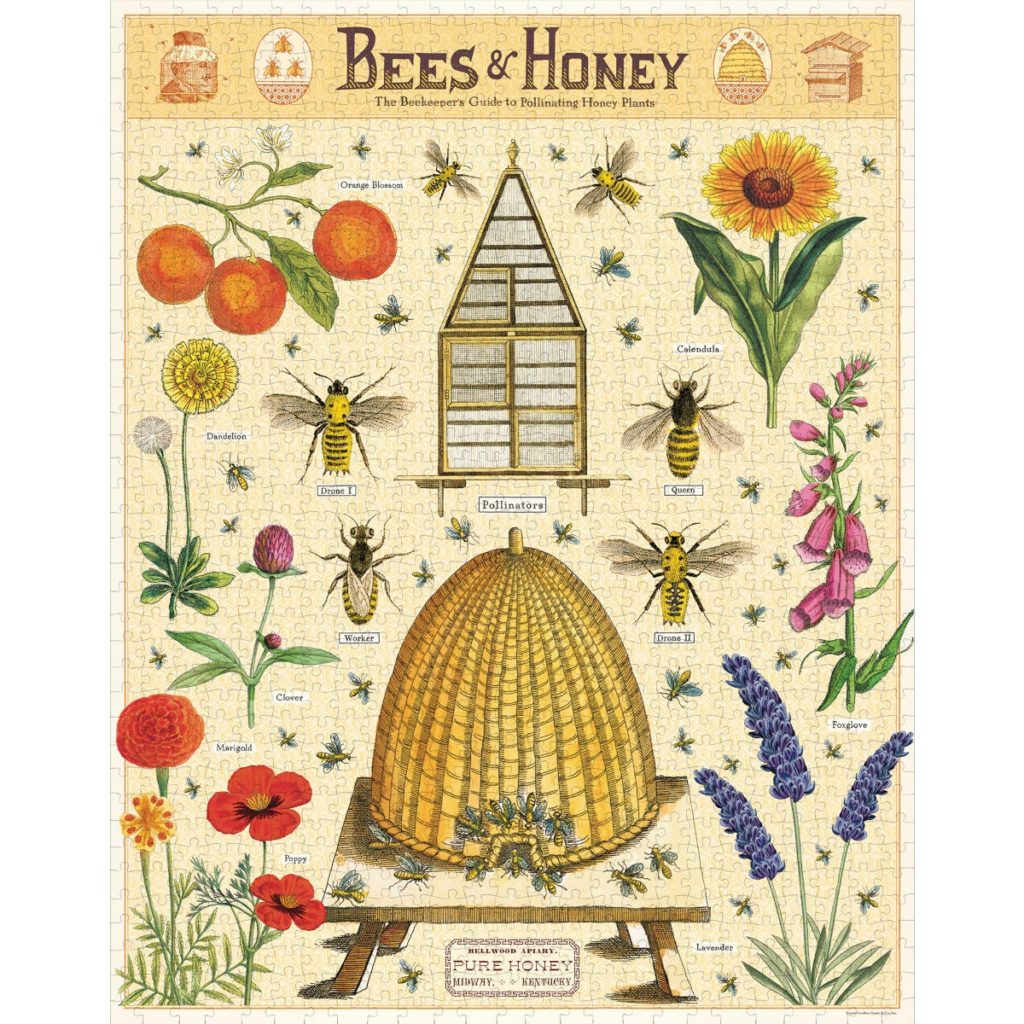 Bees & Honey 1000 Piece Puzzle