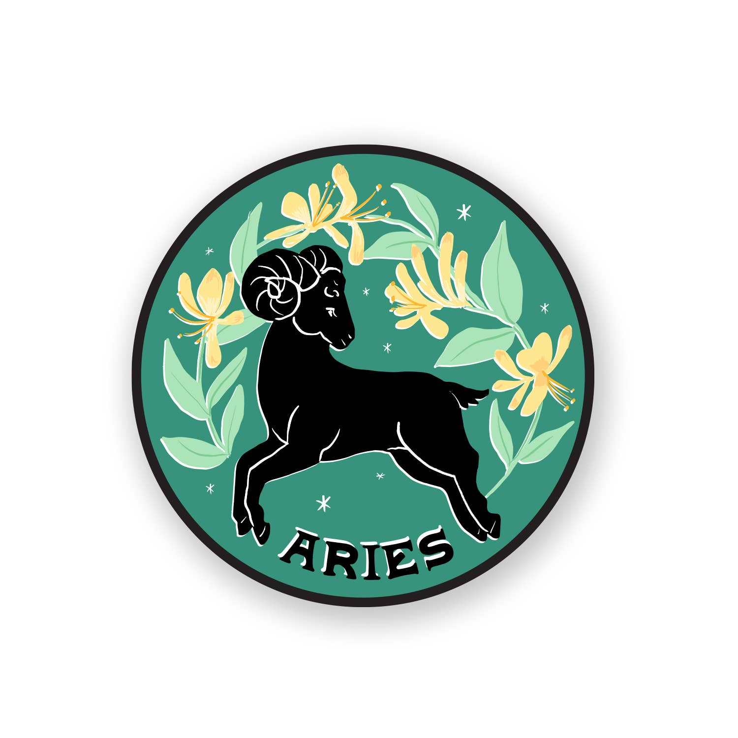 Zodiac Sticker: Aries