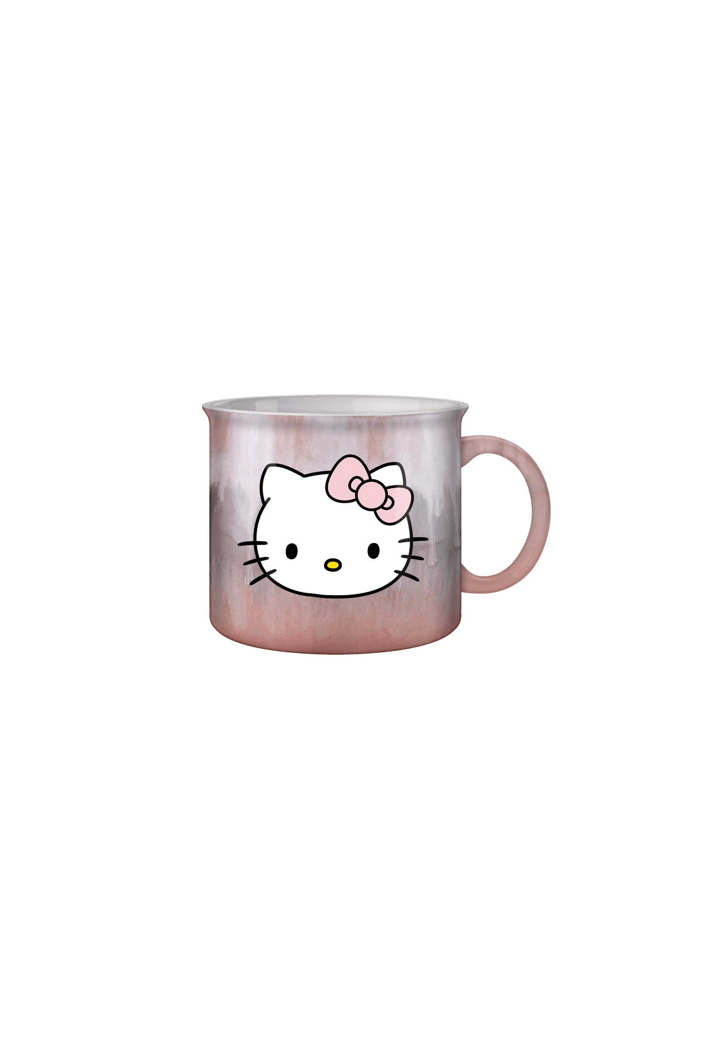 Hello Kitty Bow Reactive Glaze Ceramic Mug