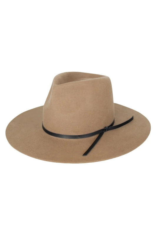 Bronco Fedora in Camel