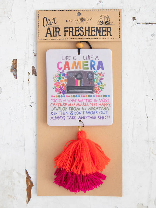 Air Freshener - Life Is Like a Camera