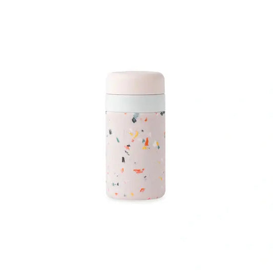 Porter Insulated Ceramic Bottle 12oz - Terrazzo Pink