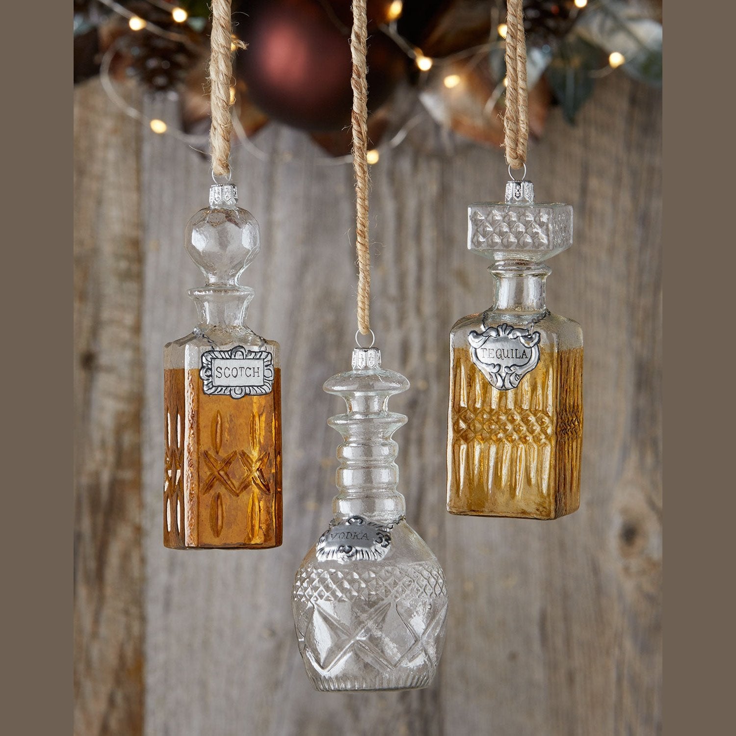 Liquor Decanters Ornament