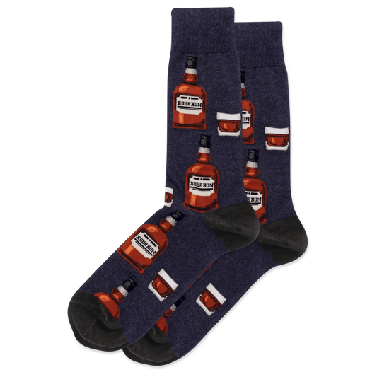 HOTSOX Men's Bourbon Crew Socks