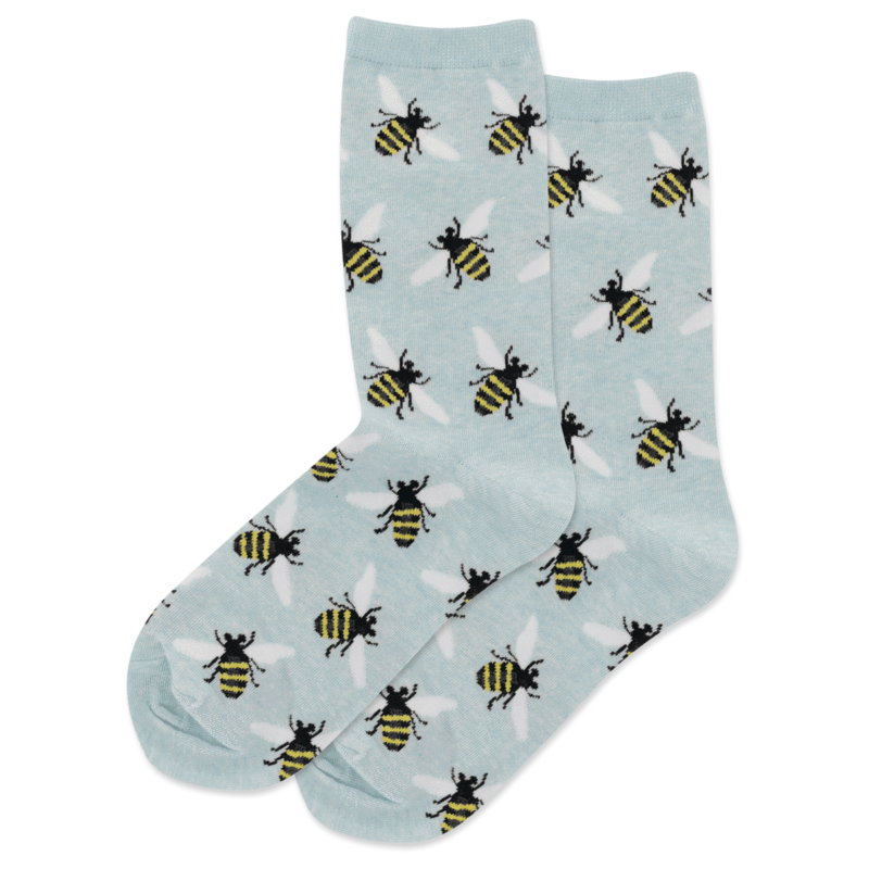HOTSOX Women's Bee Crew Socks