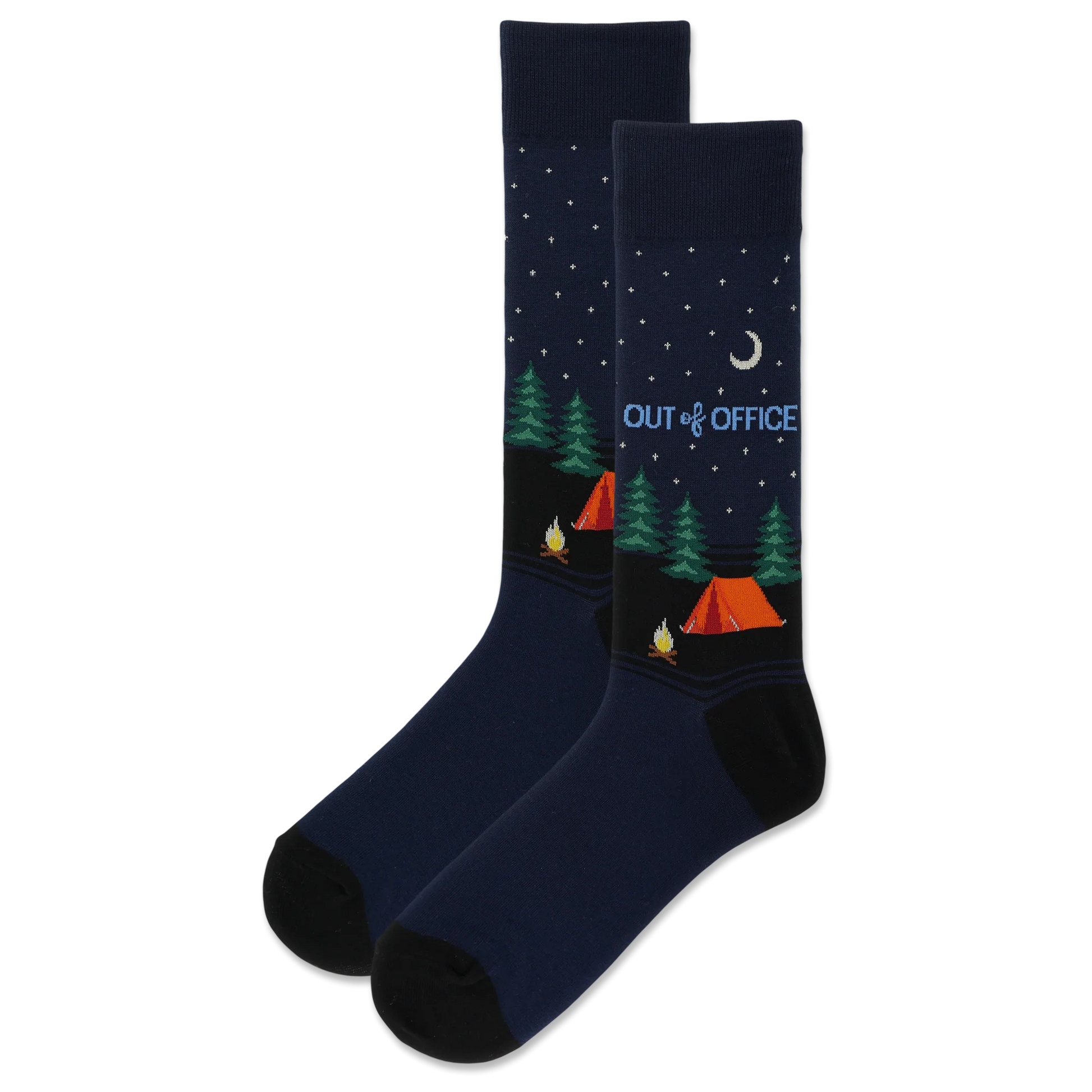 HOTSOX Men's "Out of Office" Crew Socks