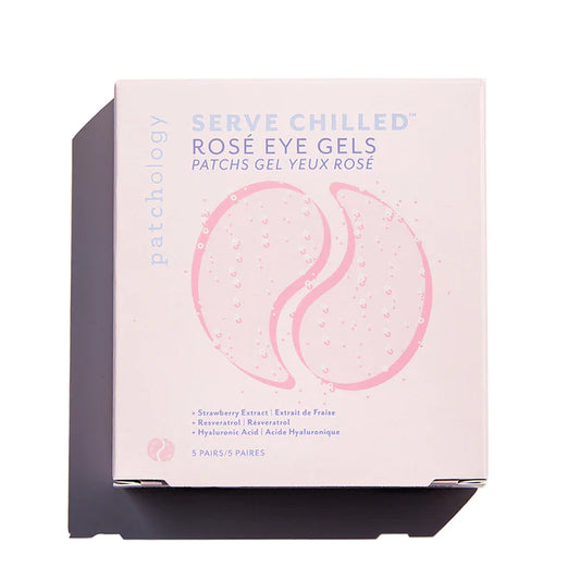 Serve Chilled Rose Eye Gels - 5 pairs