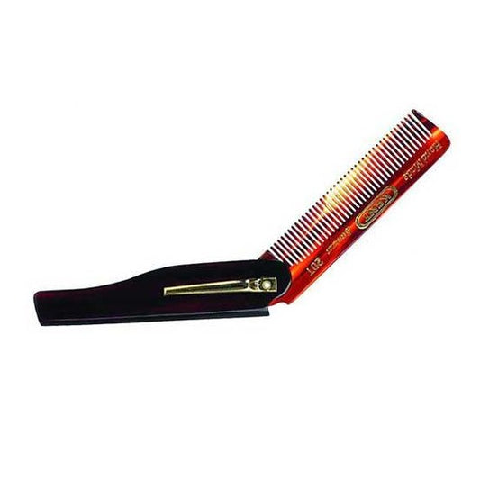 Kent 20T Folding Pocket Comb w/ Clip