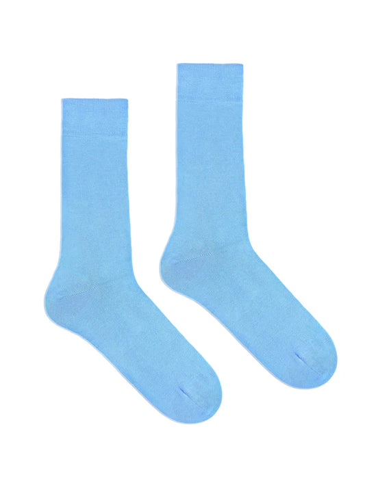 Klue Solid Socks - Sky Blue