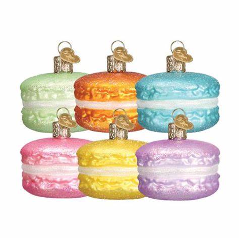 Macaroon 6 Assorted - Ornament