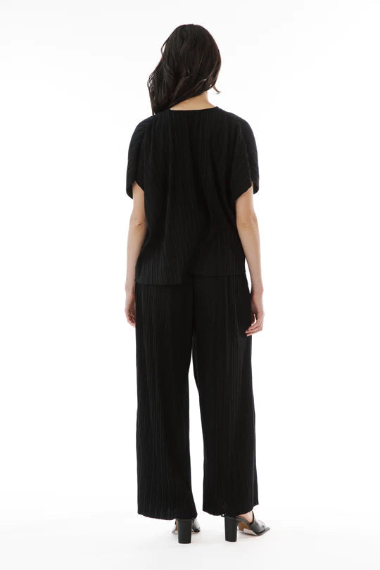 Oliver Pleated Wide Leg Pants