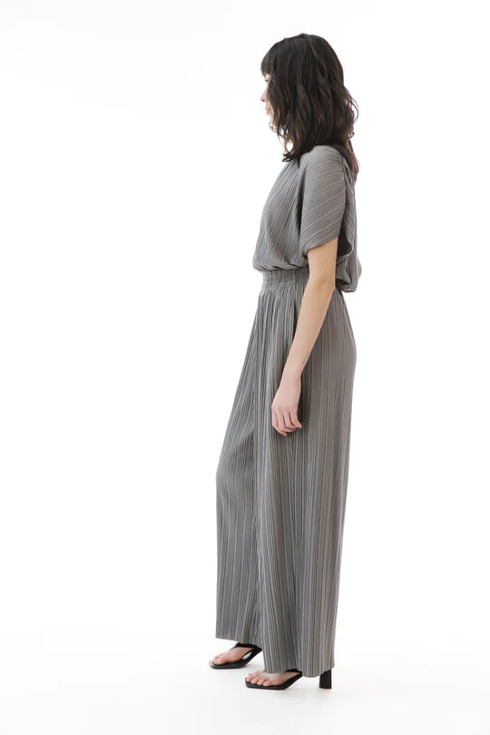 Oliver Pleated Wide Leg Pants