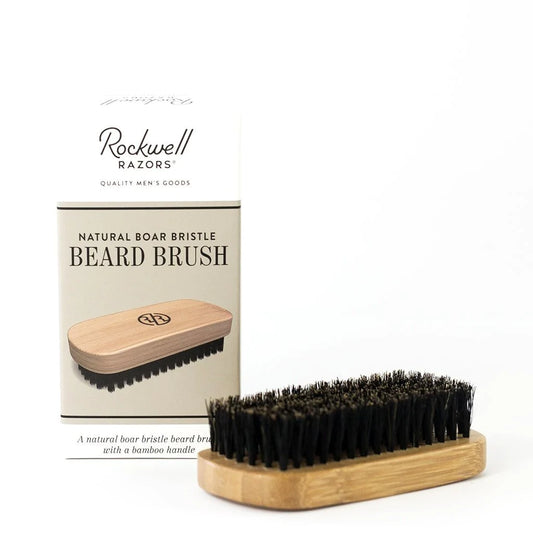 Rockwell Natural Boar Beard Brush