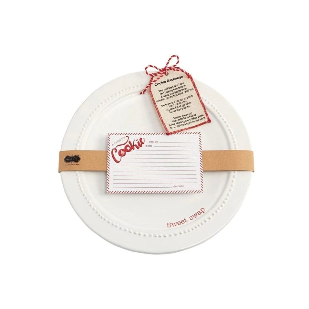 Cookie Exchange Plate