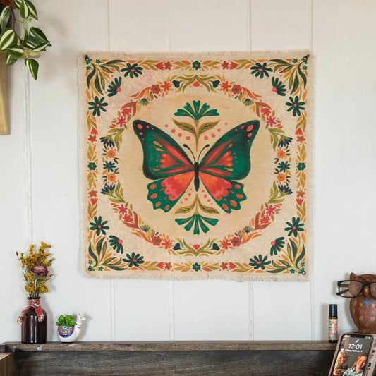 Canvas Tapestry - Butterfly