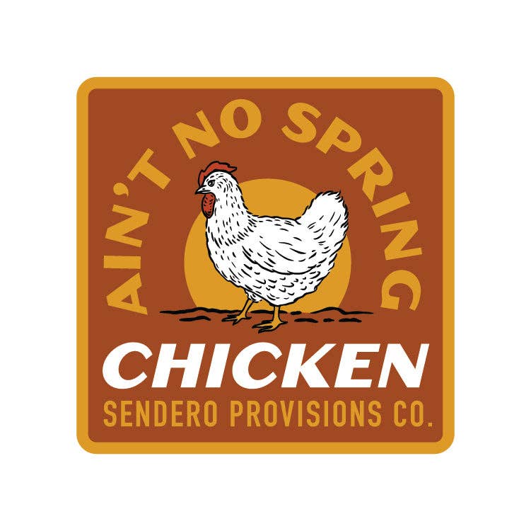 Spring Chicken Sticker