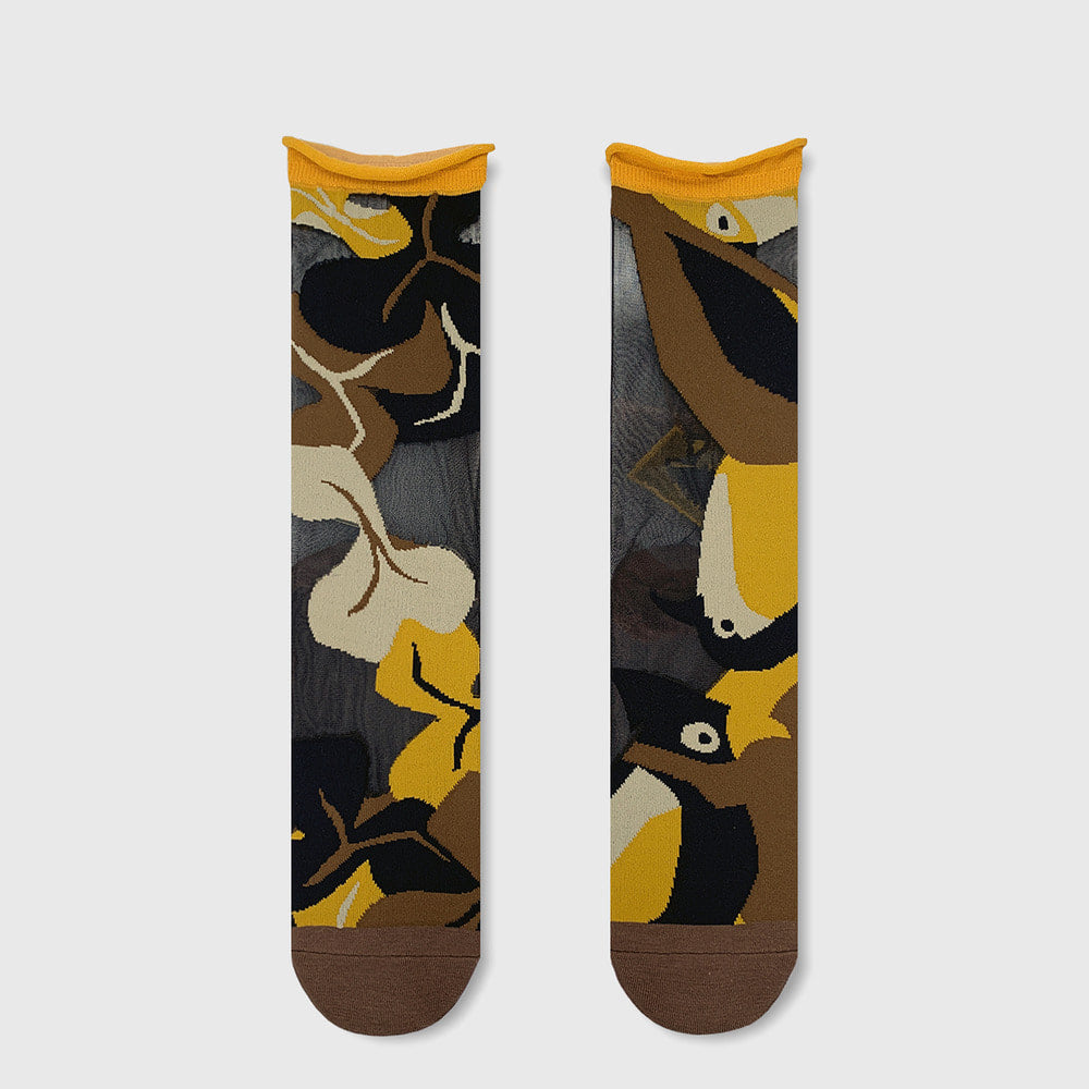 Night Beebird Socks