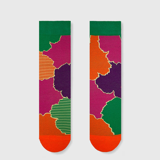 Tropical Floral Socks