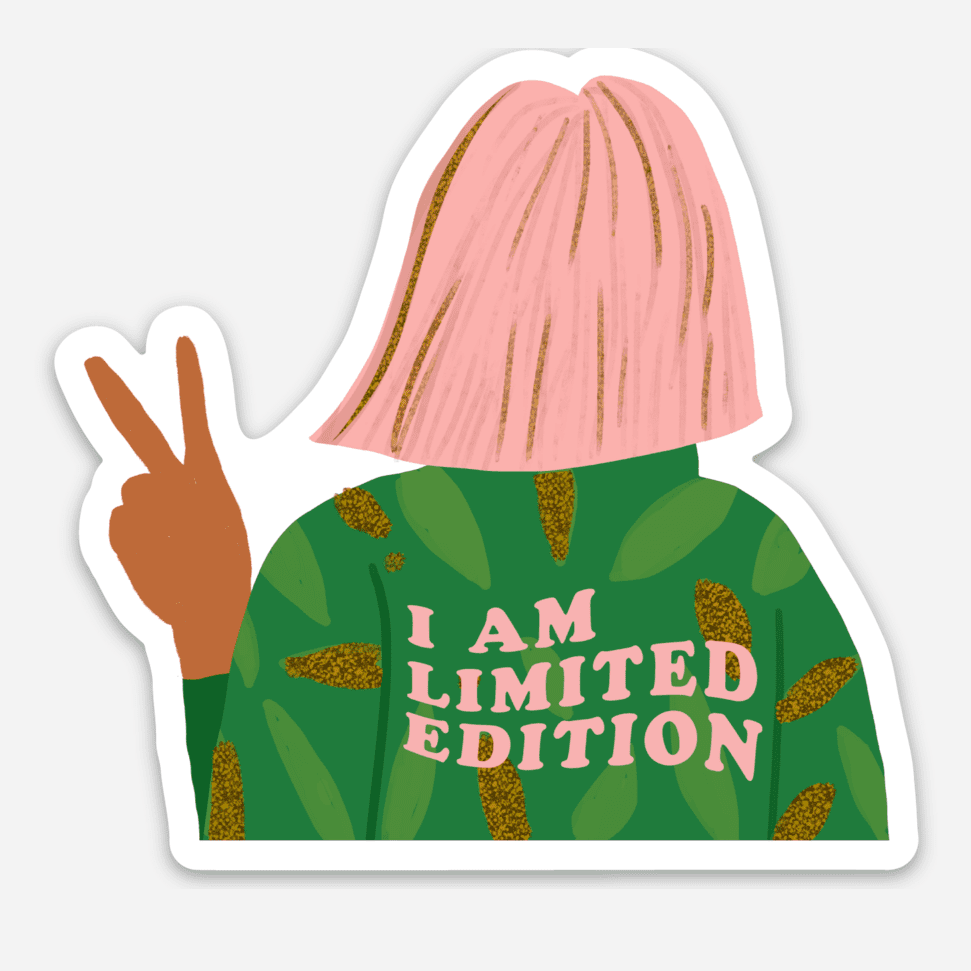 I am Limited Edition Sticker