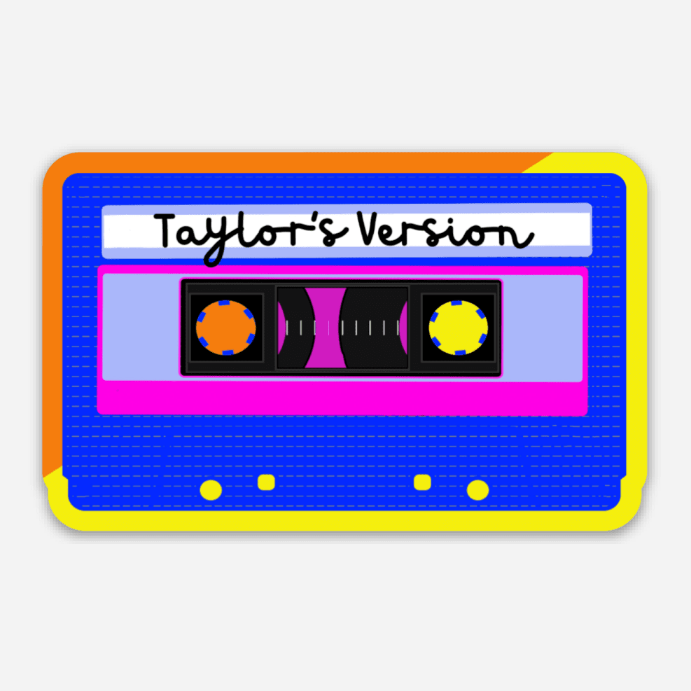 Taylor’s Version Tape Sticker
