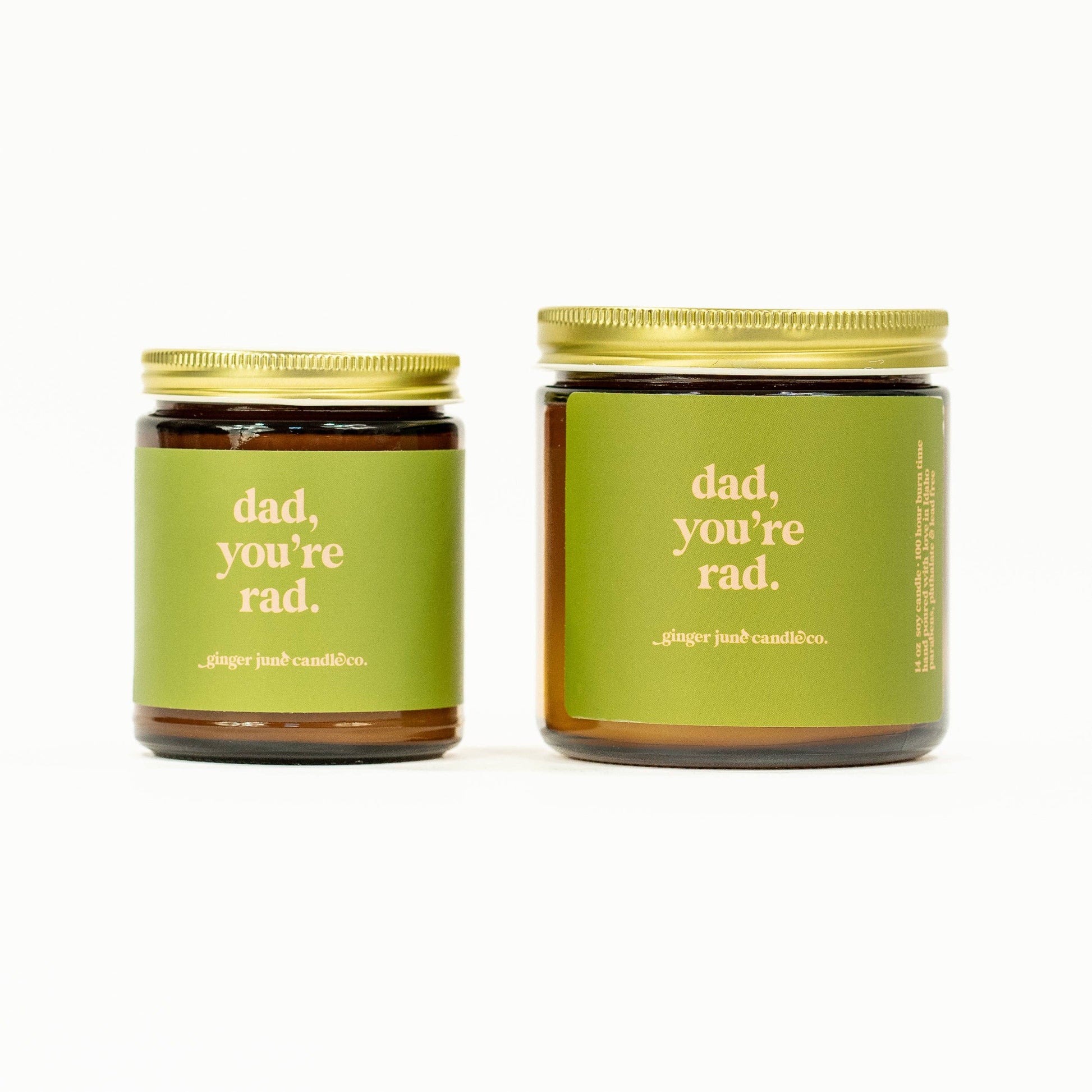 Dad, You're Rad Soy Candle // Moonshine