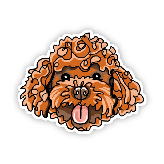 Goldendoodle Dog Sticker