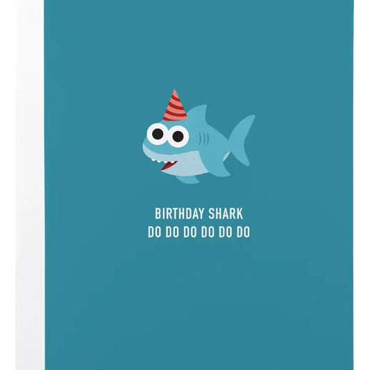 Birthday Shark Card